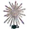Northlight 14" Lighted Iridescent Icicle Christmas Tree Topper - Clear Lights
